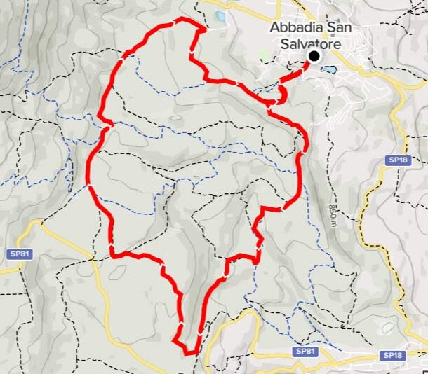 percorso Percorso Cipriana